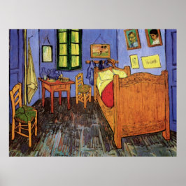 Póster Dormitorio de Vincent van Gogh en Arles