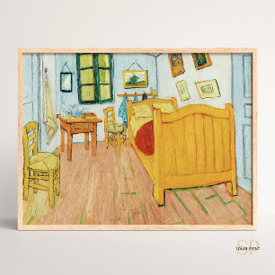 Póster Dormitorio Vincent van Gogh en Arles 1888 Art Prin