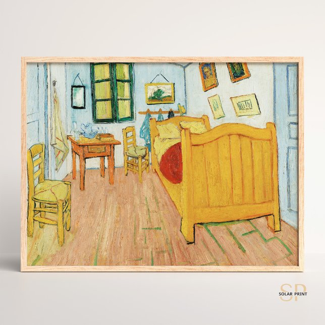 Póster Dormitorio Vincent van Gogh en Arles 1888 Art Prin (Subido por el creador)