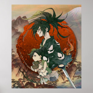 Póster Dororo e hyakkimaru