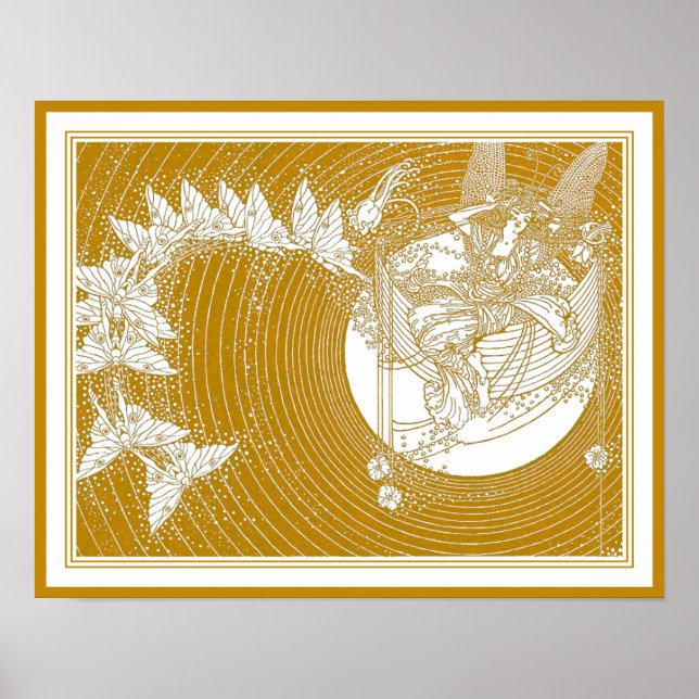 Póster Dorothy Lathrop: Barco del Ilustracion de hatos de (Frente)