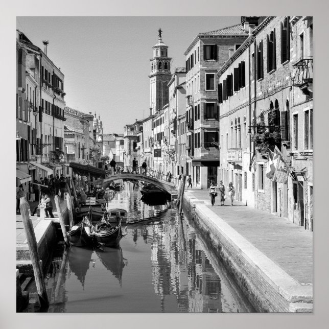 Póster Dorsoduro, Venecia (Frente)