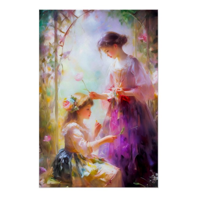 Póster Dos amigos  (Anverso)