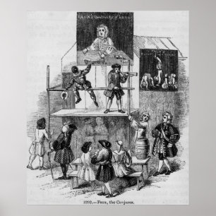 Póster Dos anuncios referentes a falso, el