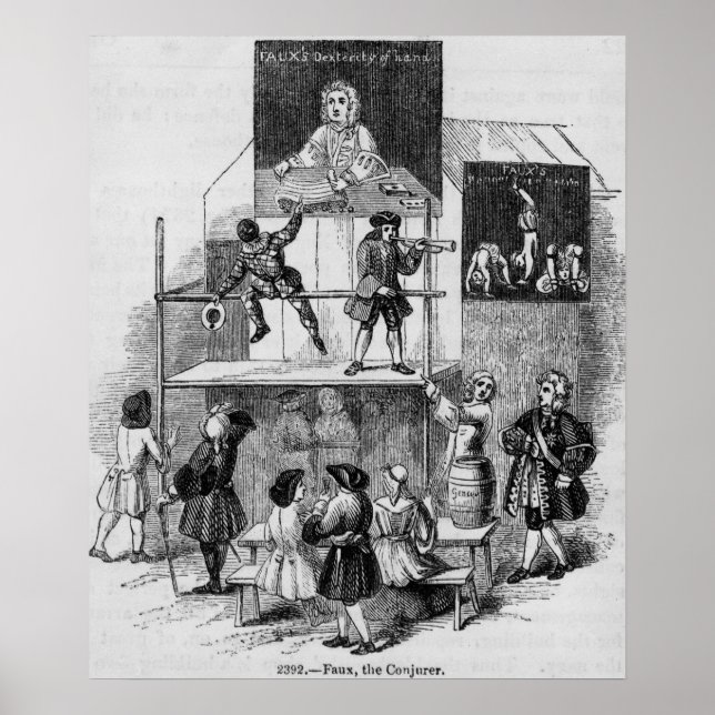 Póster Dos anuncios relacionados con la falsa, el jurado (Frente)