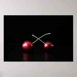 Póster Dos cerezas wapcn