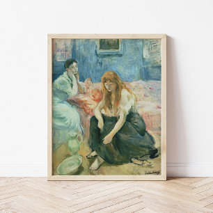 Póster Dos Chicas   Berthe Morisot