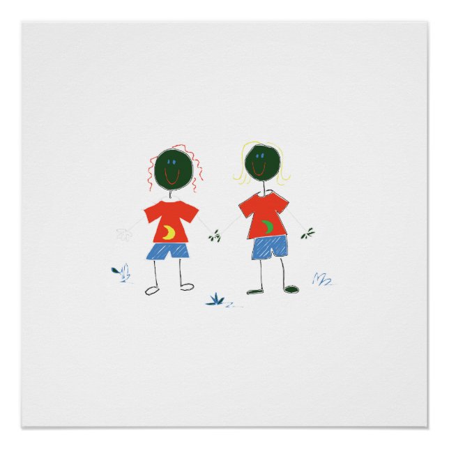 PÓSTER DOS CIFRAS DE PALO. (Anverso)