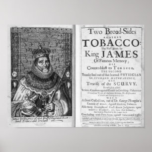 Póster 'Dos costados contra tabaco