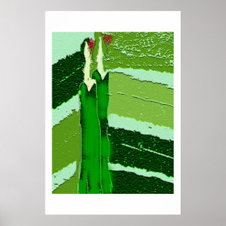 Póster Dos damas verdes