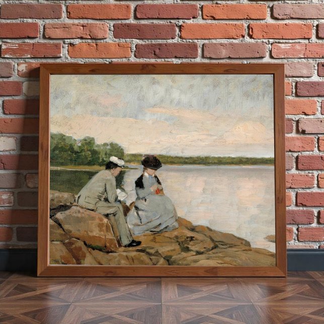 Póster Dos en la playa, Arvid Liljelund (Subido por el creador)