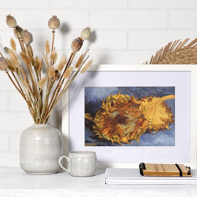 Póster Dos girasoles cortados por Vincent van Gogh (Subido por el creador)