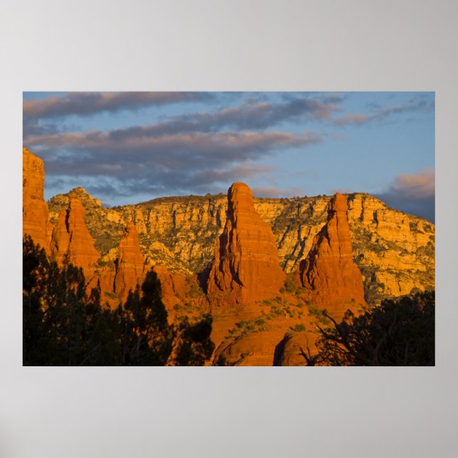 Póster Dos hermanas al atardecer 2216 (Frente)