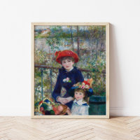 Dos hermanas (en la terraza) | Renoir