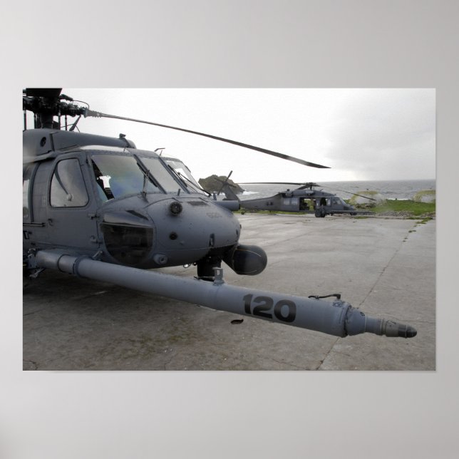 Póster Dos HH-60G Pave Hawks (Frente)