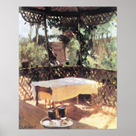 Póster Dos lentes de vino de John Singer Sargent