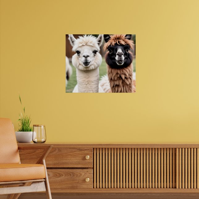 Póster Dos Llamas (Salón 2)