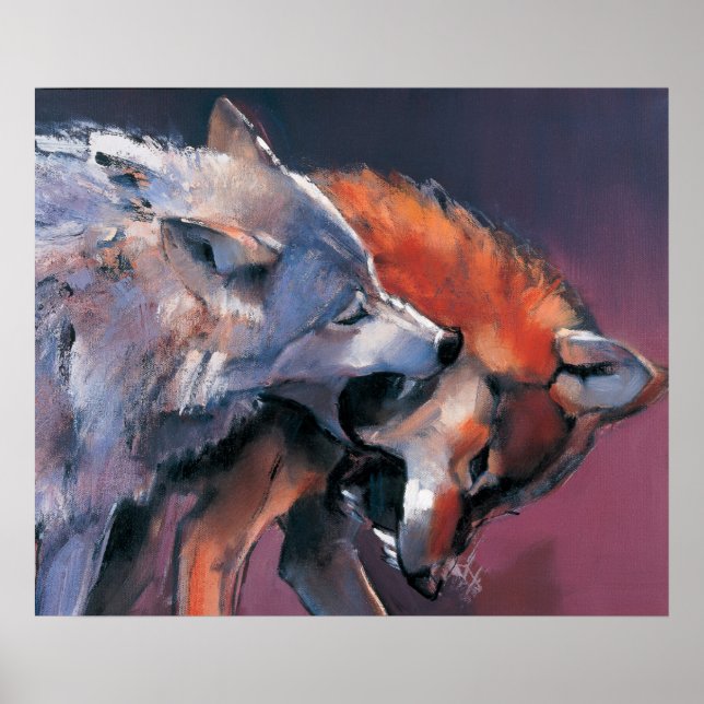 Póster Dos lobos (Frente)