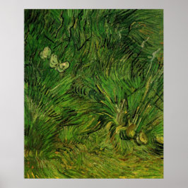 Póster Dos mariposas blancas por Vincent van Gogh
