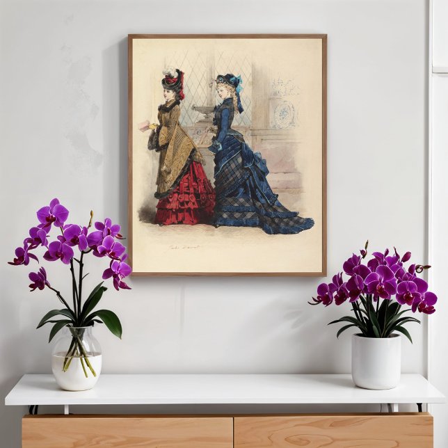 Póster Dos mujeres en vestidos de día (Subido por el creador)