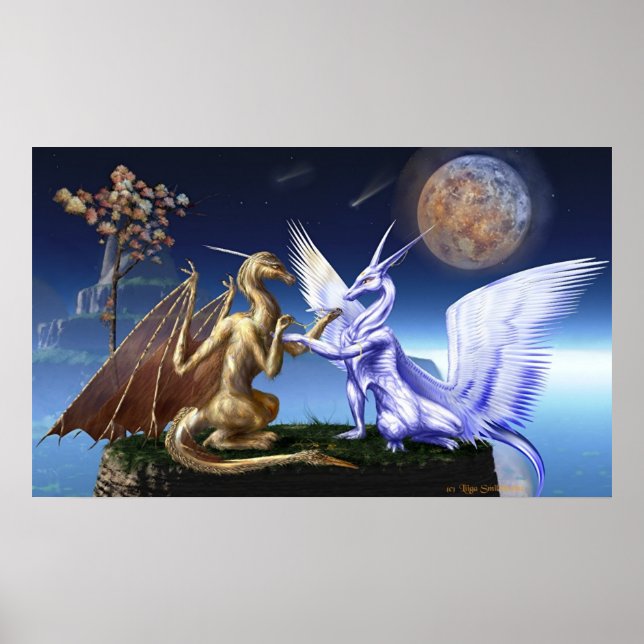 Póster Dos mundos (Frente)