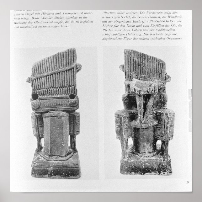 Póster Dos órganos (Frente)