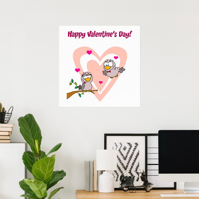 Póster Dos pájaros de amor (Subido por el creador)
