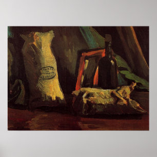 Póster Dos sacos y una botella por Vincent van Gogh