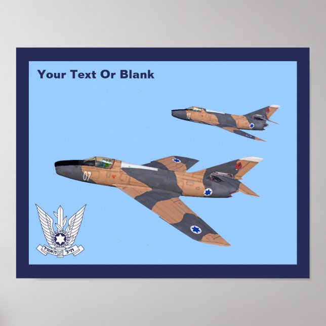 Póster Dos Super Mystères israelíes (Frente)