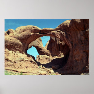 Póster Double Arch Desert Photo