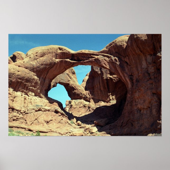 Póster Double Arch Desert Photo (Frente)
