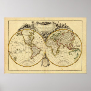 Póster Double Hemisphere