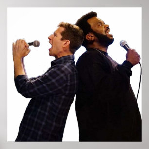 Póster Doug Judy and Jake Peralta Brooklyn 99 Karaoke