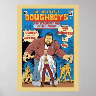Póster Doughboys Vintage Comic