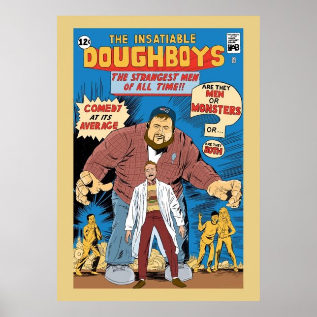 Póster Doughboys Vintage Comic (Frente)