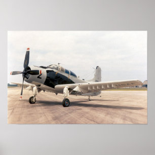 Póster Douglas A-1E Skyraider Poster
