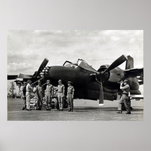 Póster Douglas B-26K Invader