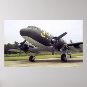 Póster Douglas C-47 Poster