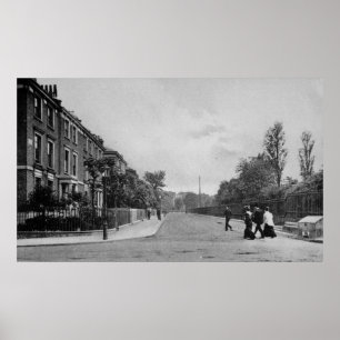Póster Douglas Road, Canonbury, Islington, c.1905
