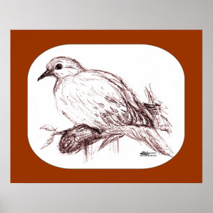 Póster Dove Baby de duelo