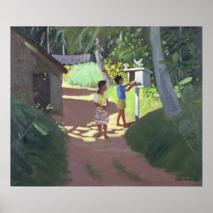 Póster Dovecote Bentota Sri Lanka 1998
