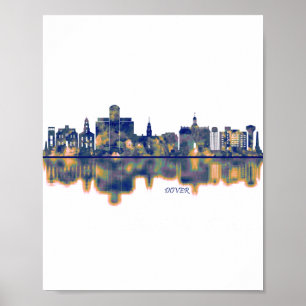 Póster Dover Skyline