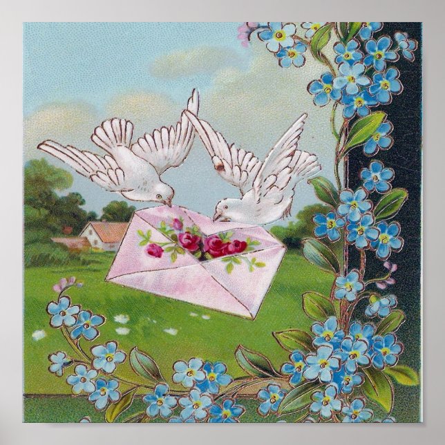 Póster Doves Deliver The Mail (Frente)