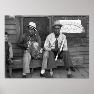 Póster Down Home Music, 1938