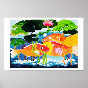 Póster Down in the Pond