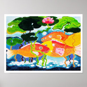 Póster Down in the Pond