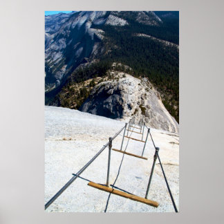Póster Down The Cables of Half Dome