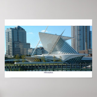 Póster Downtown Milwaukee