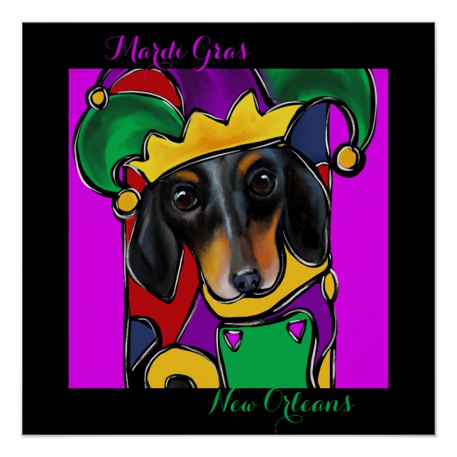 PÓSTER DOXIE  MARDI GRAS           (Anverso)