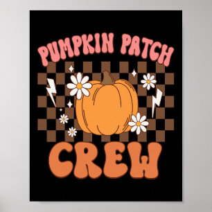 Póster Doy las gracias a la tripulación del parche de cal